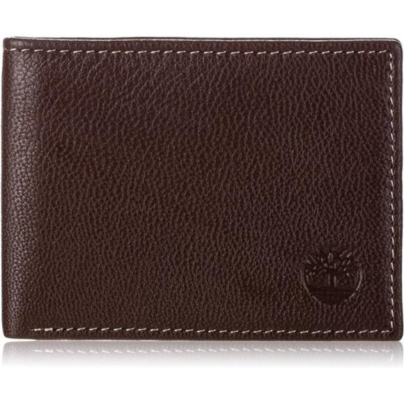 Blix Slimfold Leather Wallet, Brown - Picture 5 of 7